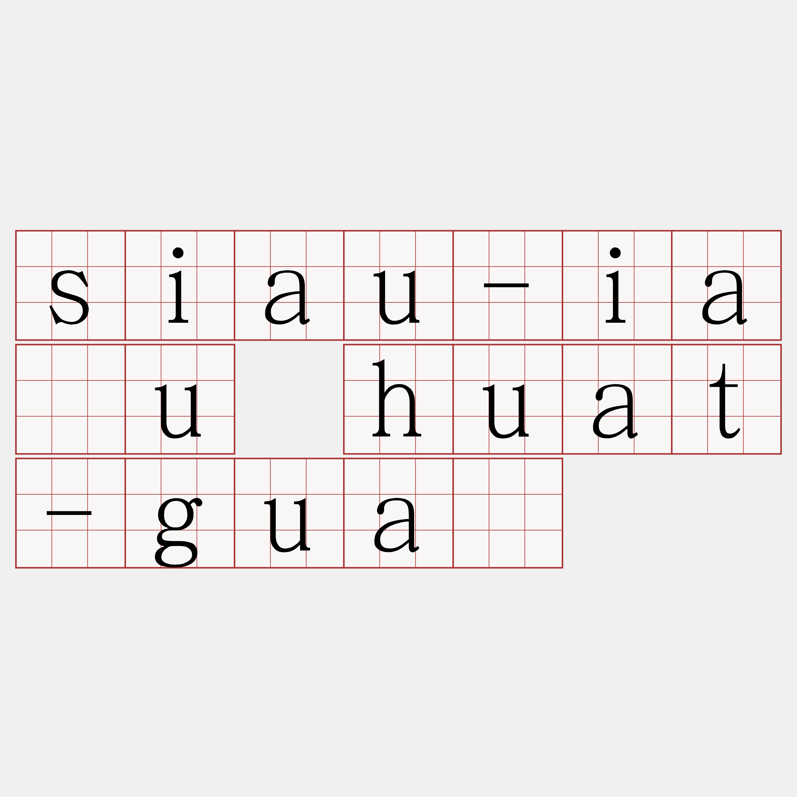 siau-iâu huat-guā
